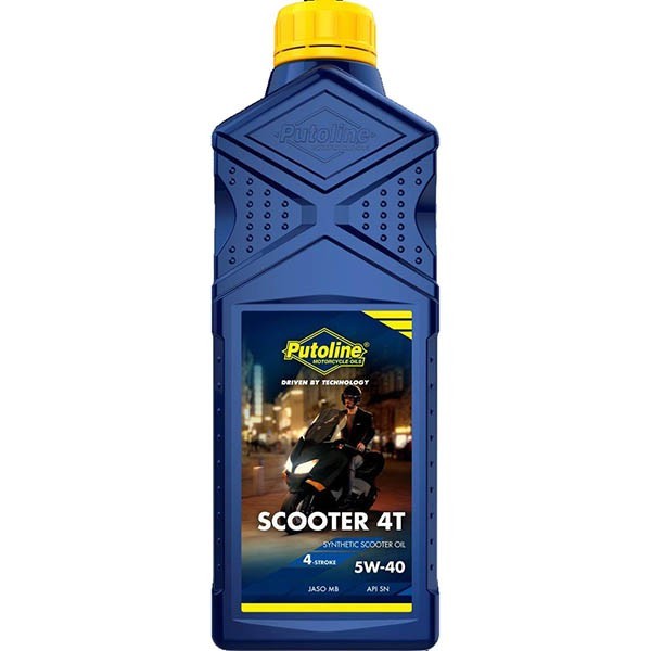 Putoline Scooter 4T 5W40 synth 1L fles